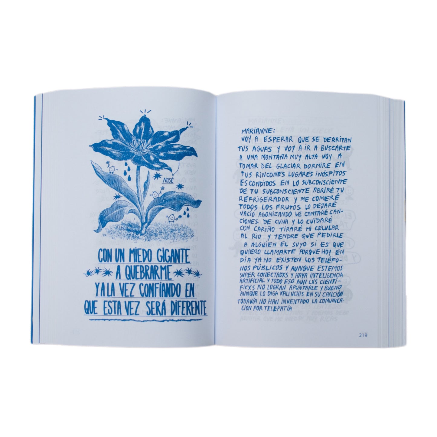libro CARTAS A MARIANNE (la botánica del amor)
