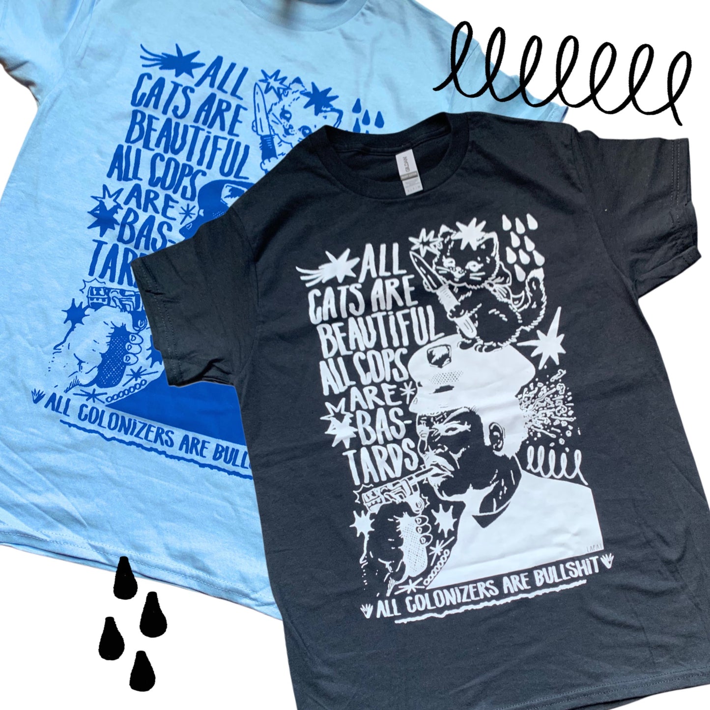 camiseta ALL CATS ARE BEAUTIFUL