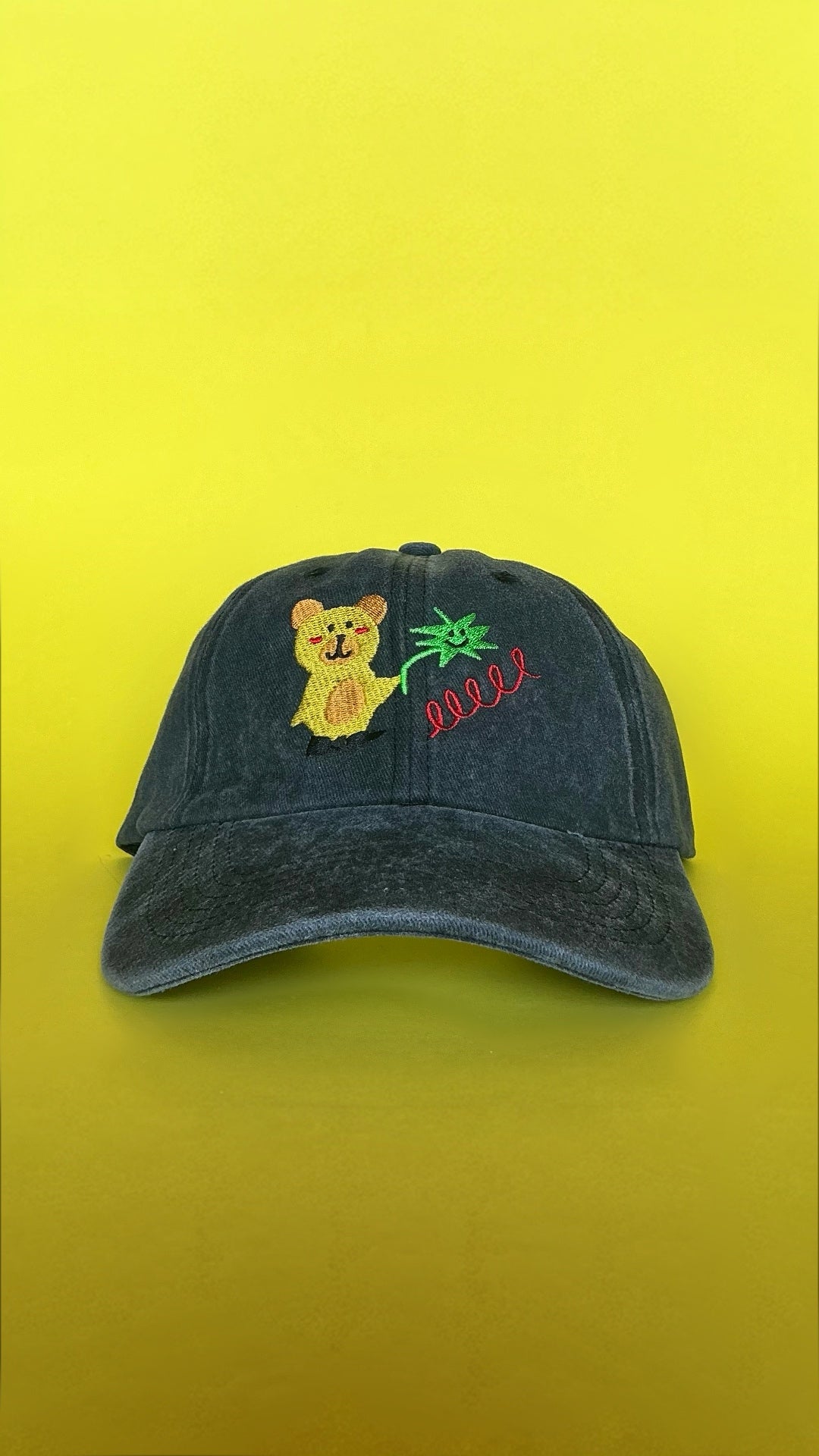 gorro OSO CON FLOR