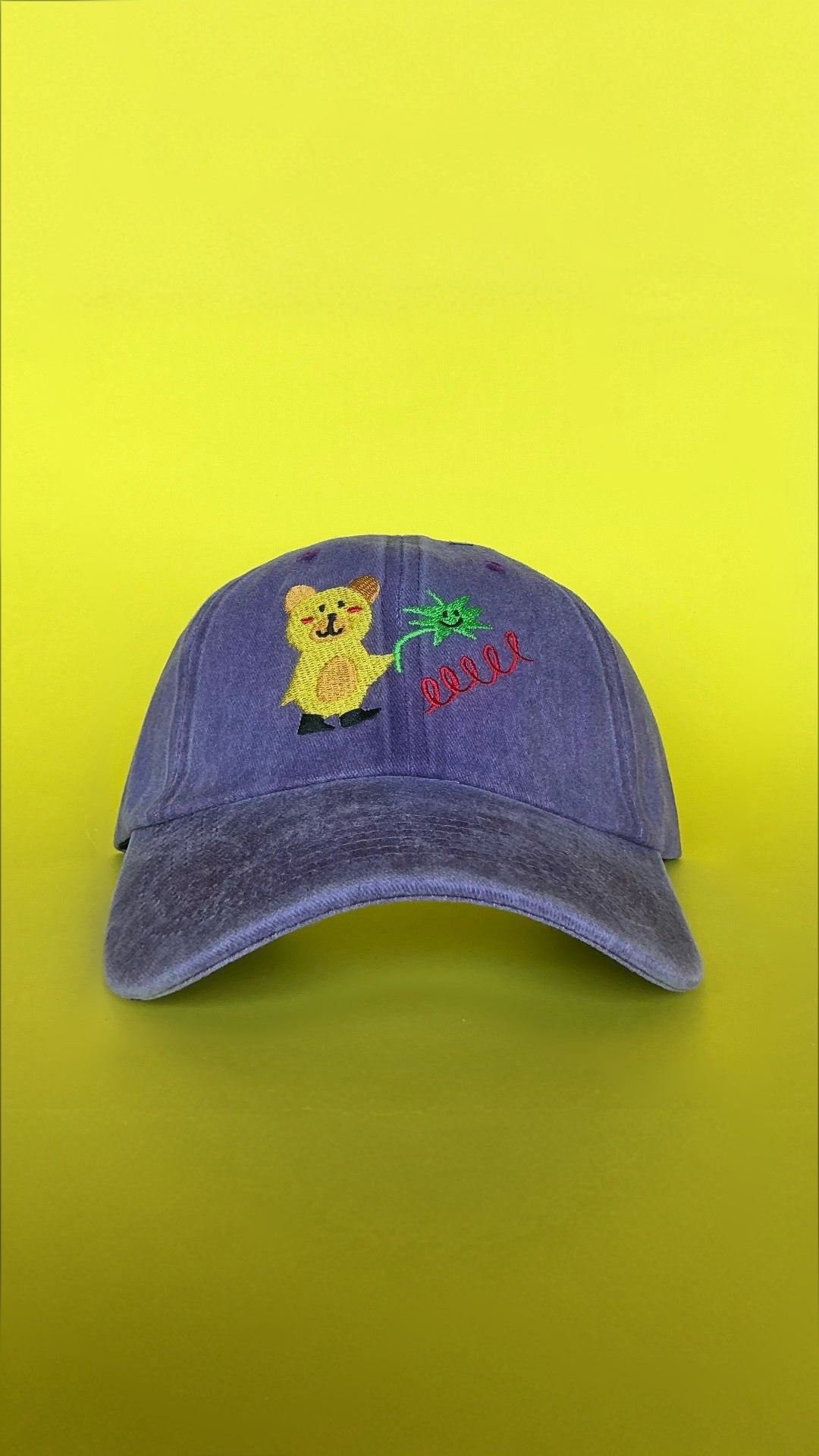 gorro OSO CON FLOR