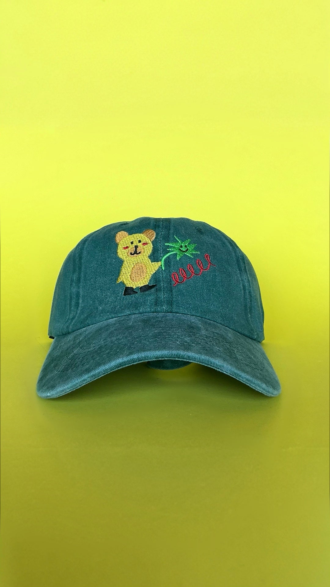 gorro OSO CON FLOR