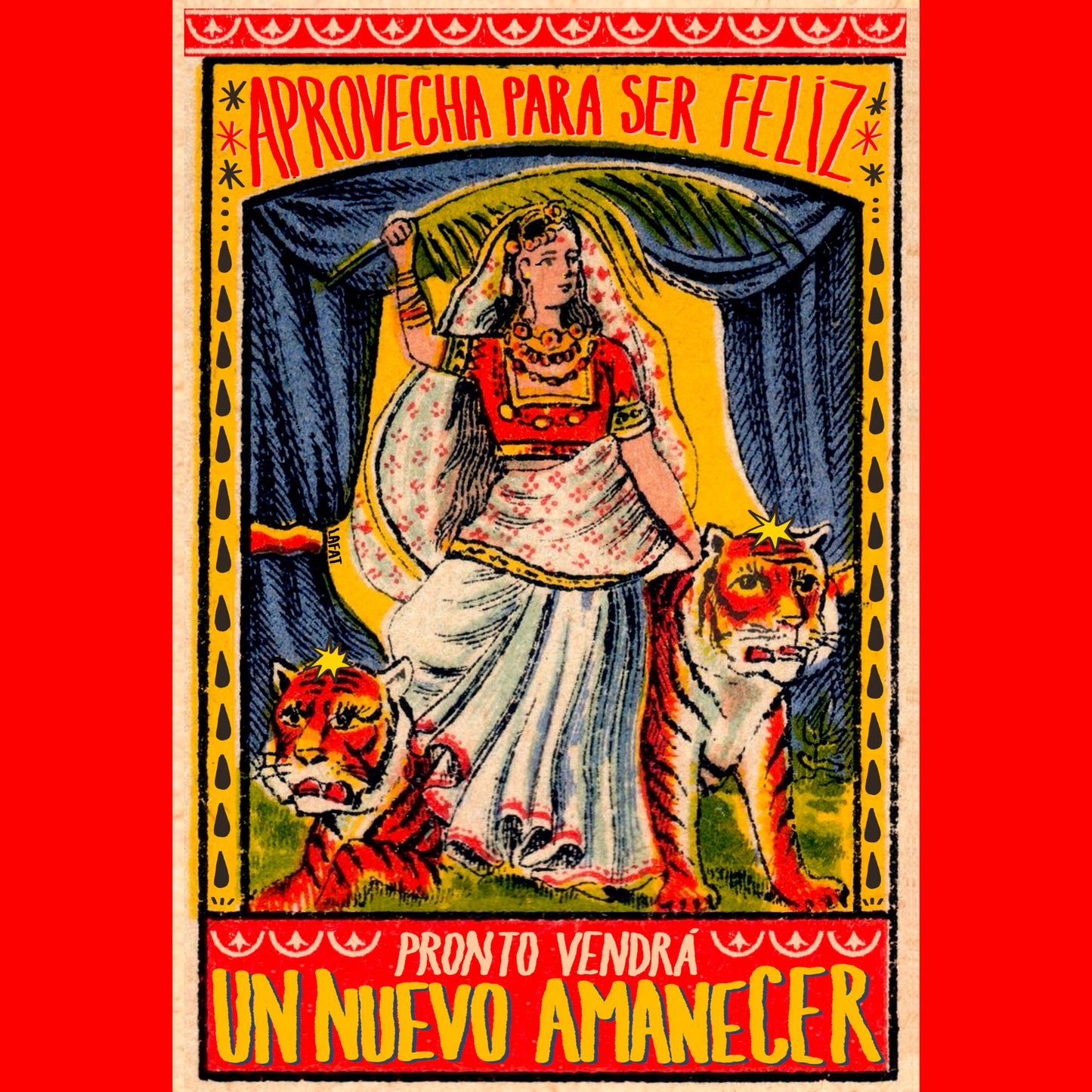 bandera UN NUEVO AMANECER