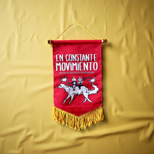 banderín EN CONSTANTE MOVIMIENTO