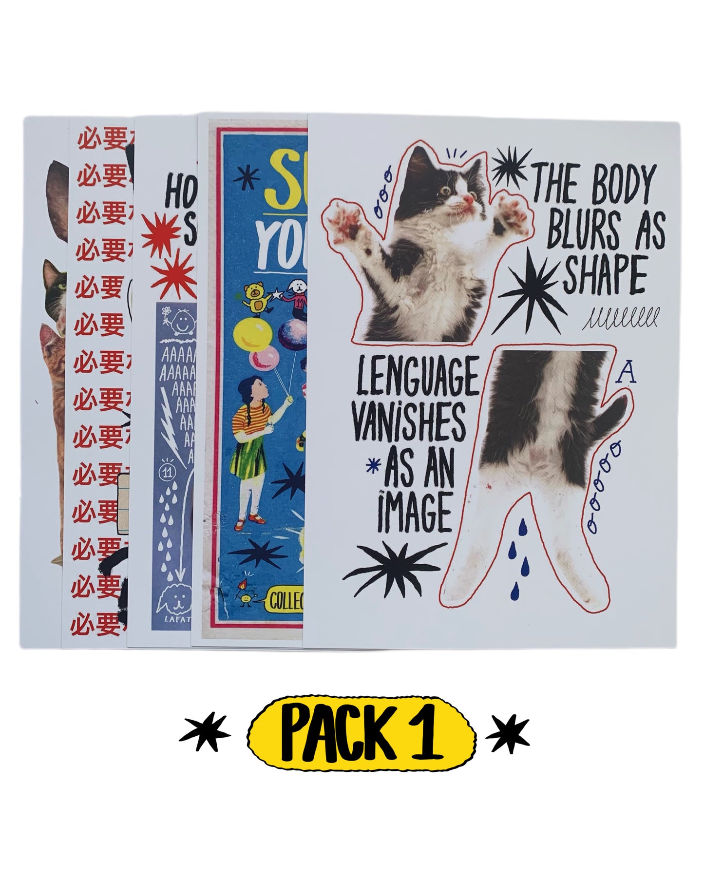 PACK 1 - prints (5 ejemplares)