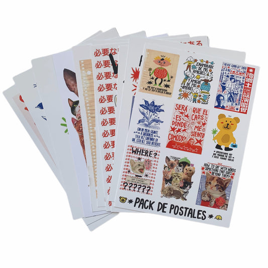 PACK de postales (mini-prints)