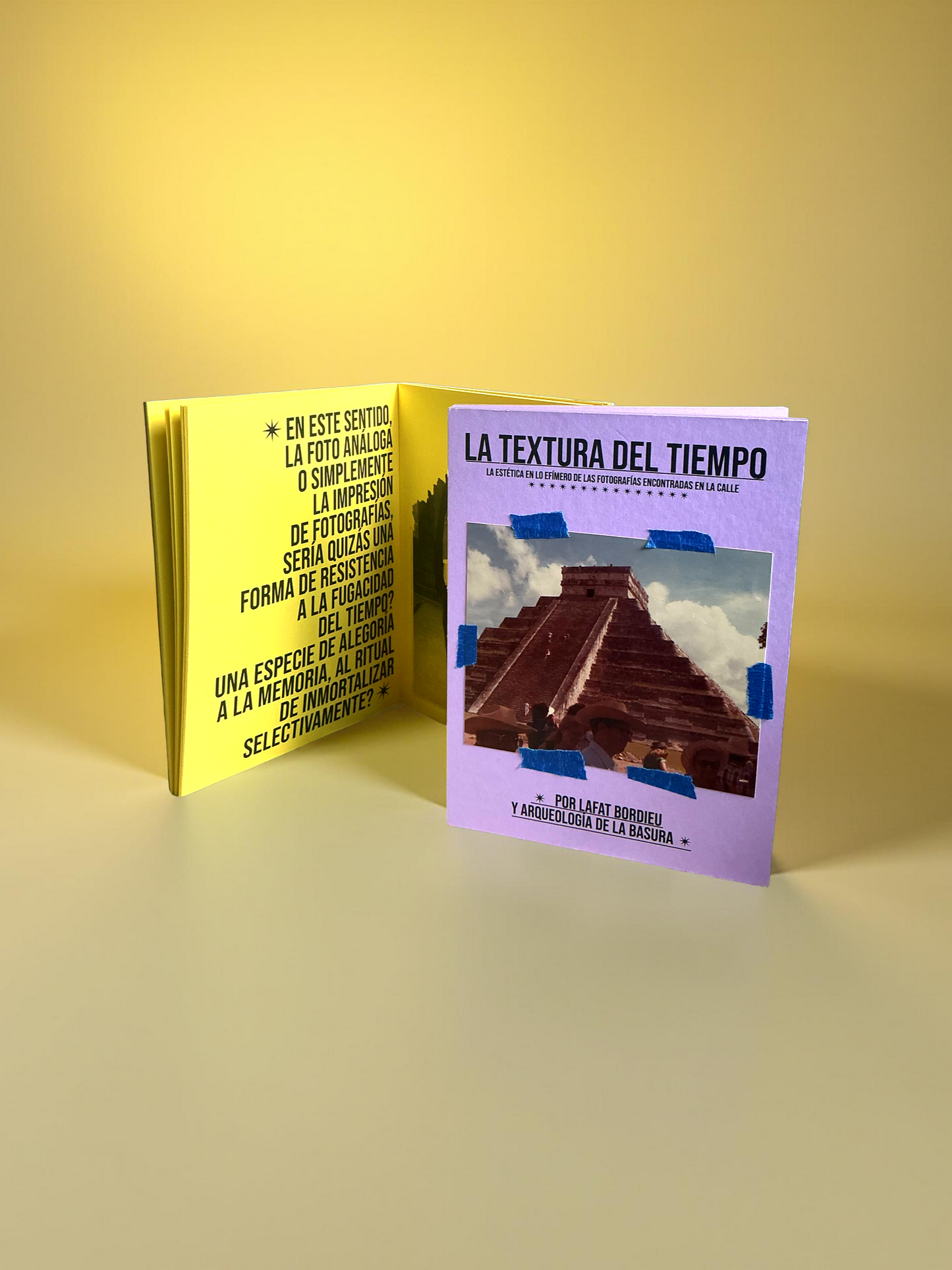 libro LA TEXTURA DEL TIEMPO