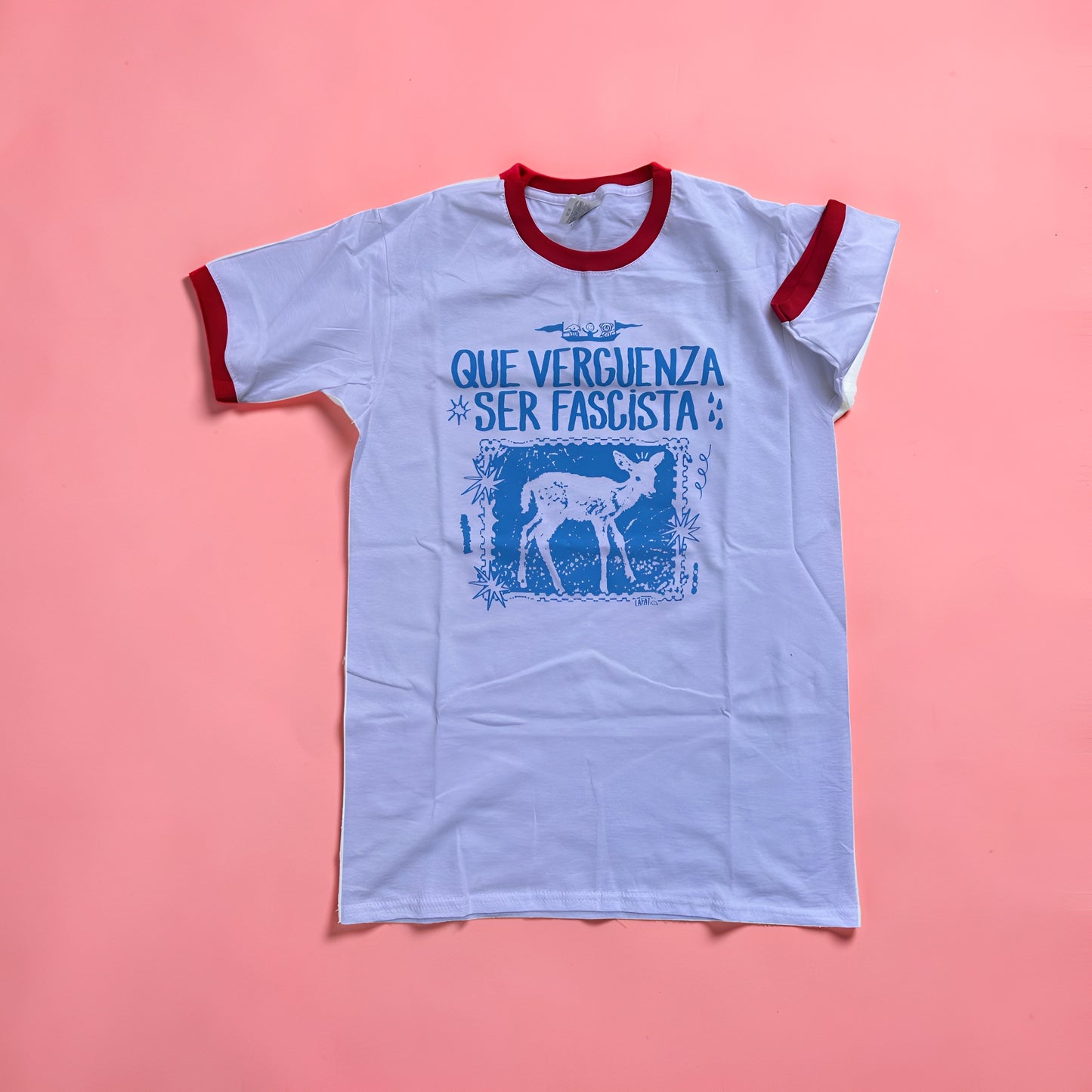 camiseta QUE VERGÜENZA SER FASCISTA